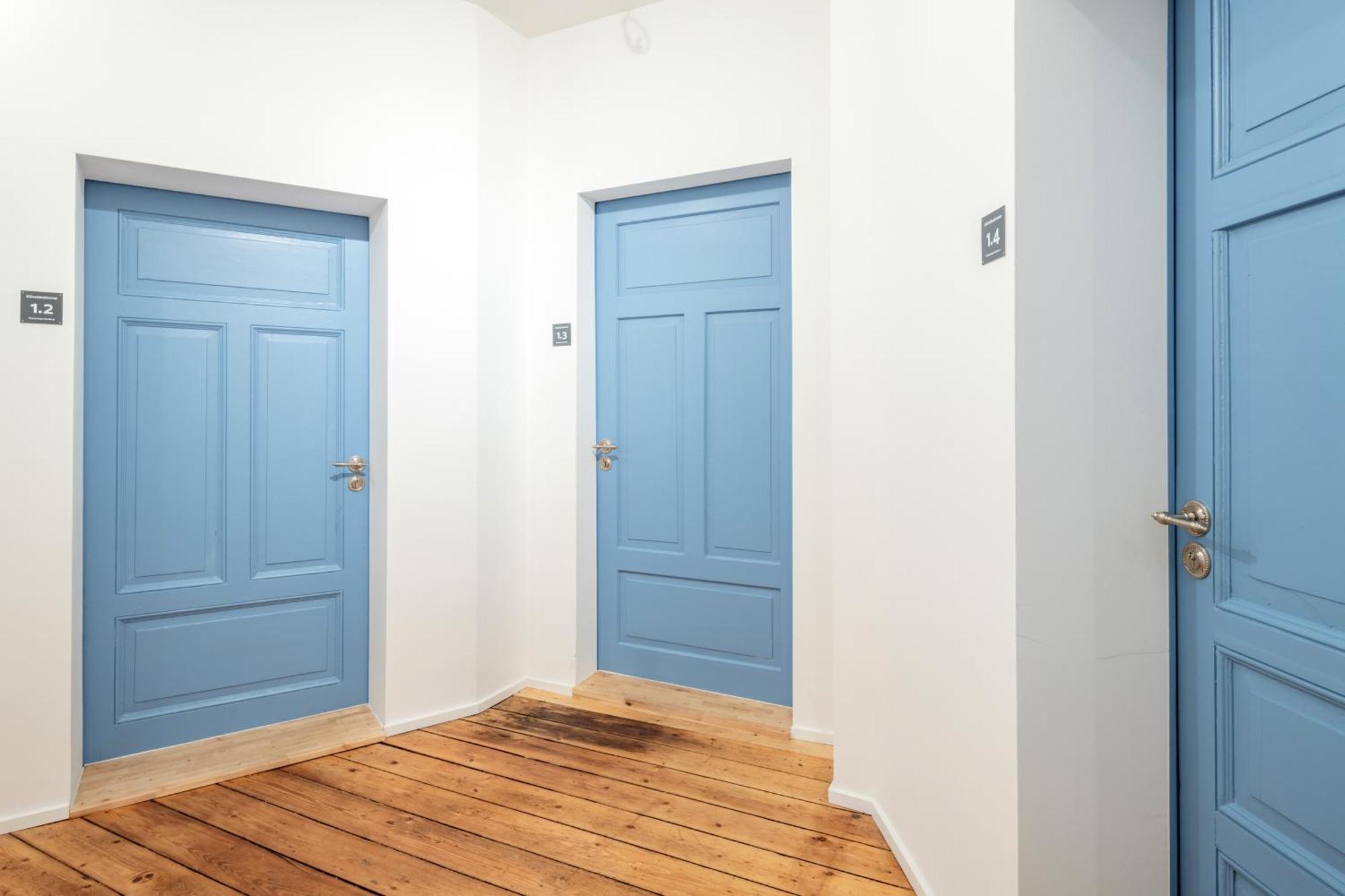 Kuenstlerzimmer Im Kulturhaus Haeselburg Gera Exteriér fotografie